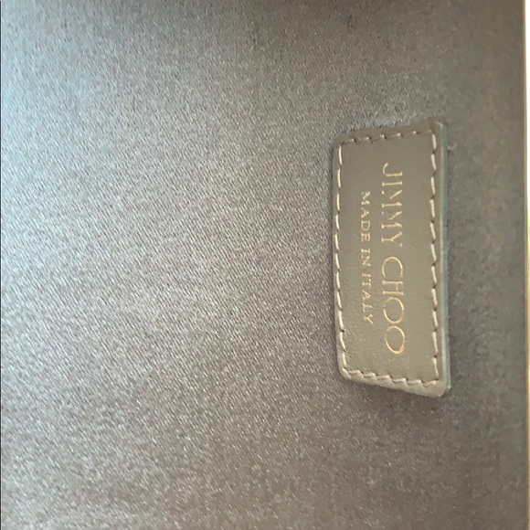 Jummy Choo Gold patent clutch. Barrel shape. - Picture 8 of 8